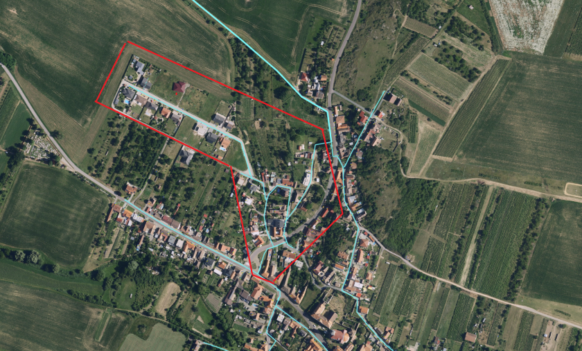 mapa odstávky vody